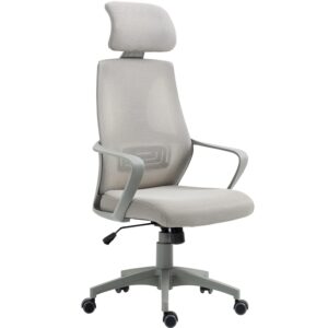 Vinsetto ‎UK921-225V70GY0331 Gray Office Chair 126cm